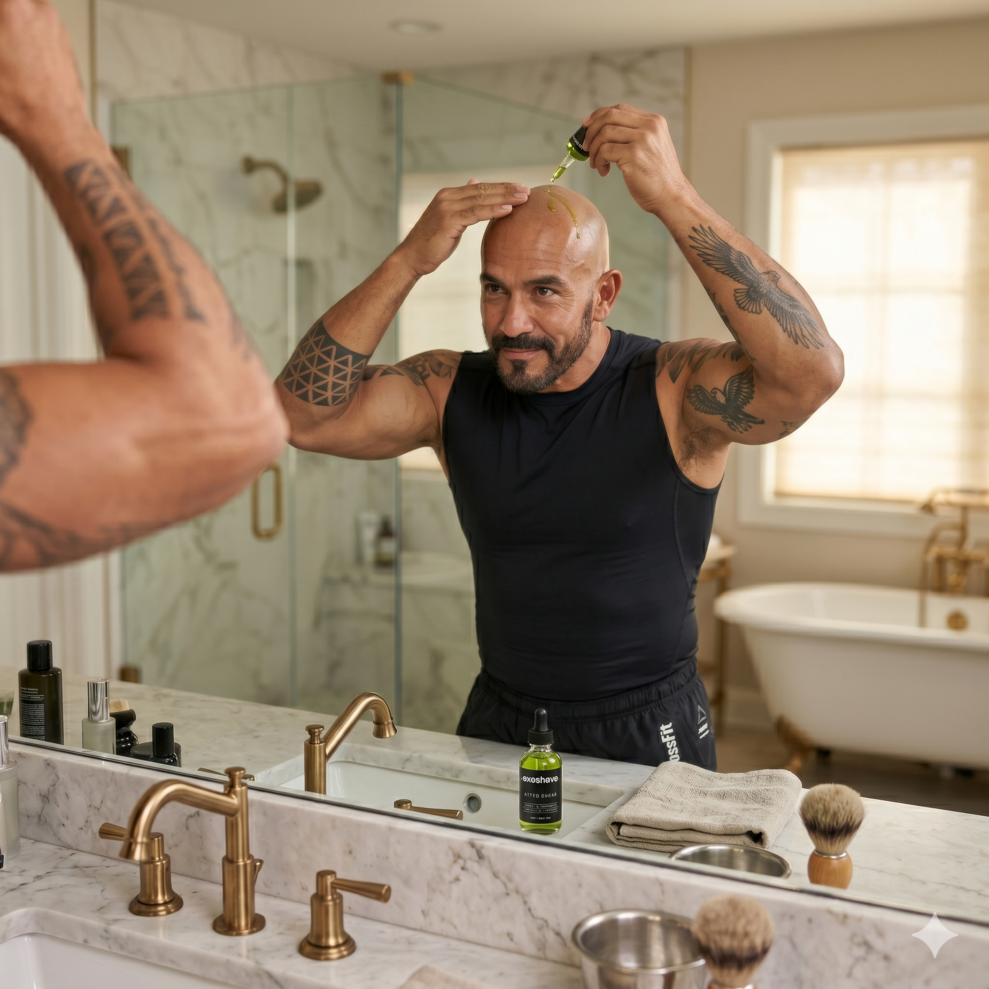 Exoshave After Shave Oil — For Bald Heads