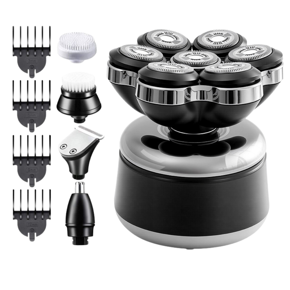 Exoshave 7D: The Ultimate Magnetic Head Shaver for a Smooth, Zero-Gap Shave