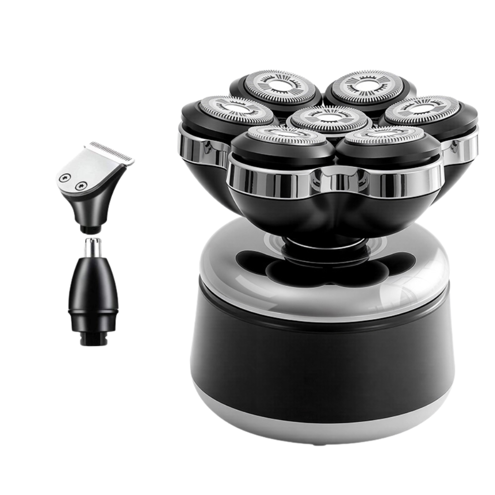 Exoshave 7D: The Ultimate Magnetic Head Shaver for a Smooth, Zero-Gap Shave
