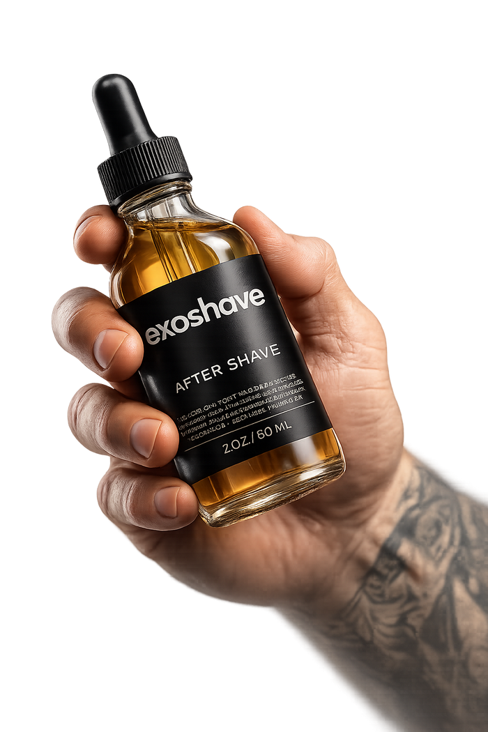 Exoshave After Shave Oil — For Bald Heads