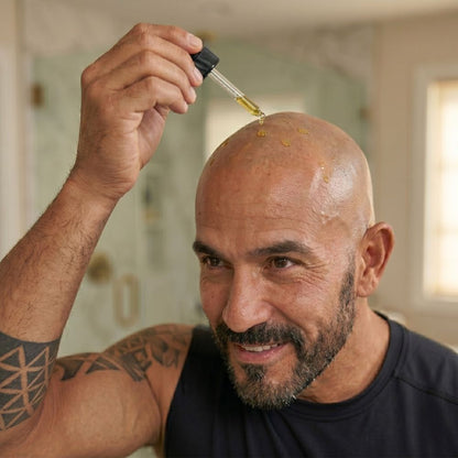 Exoshave After Shave Oil — For Bald Heads