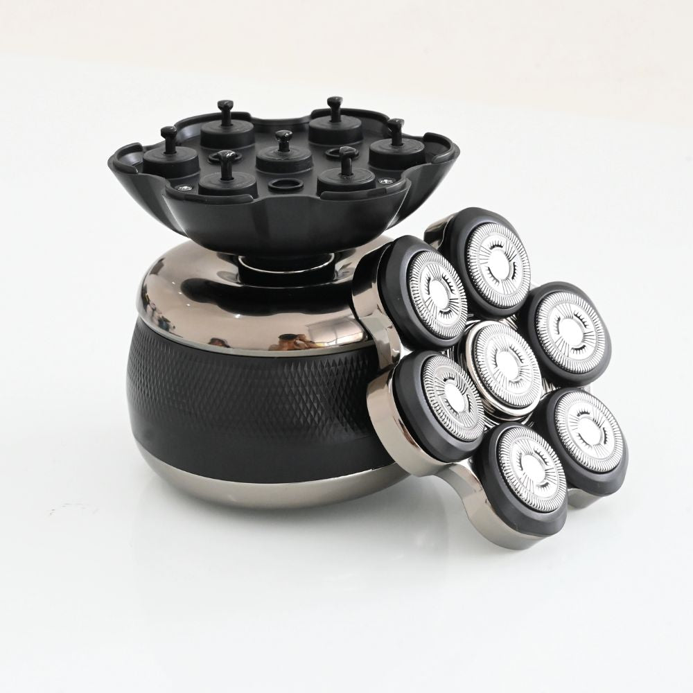 Exoshave 7D: The Ultimate Magnetic Head Shaver for a Smooth, Zero