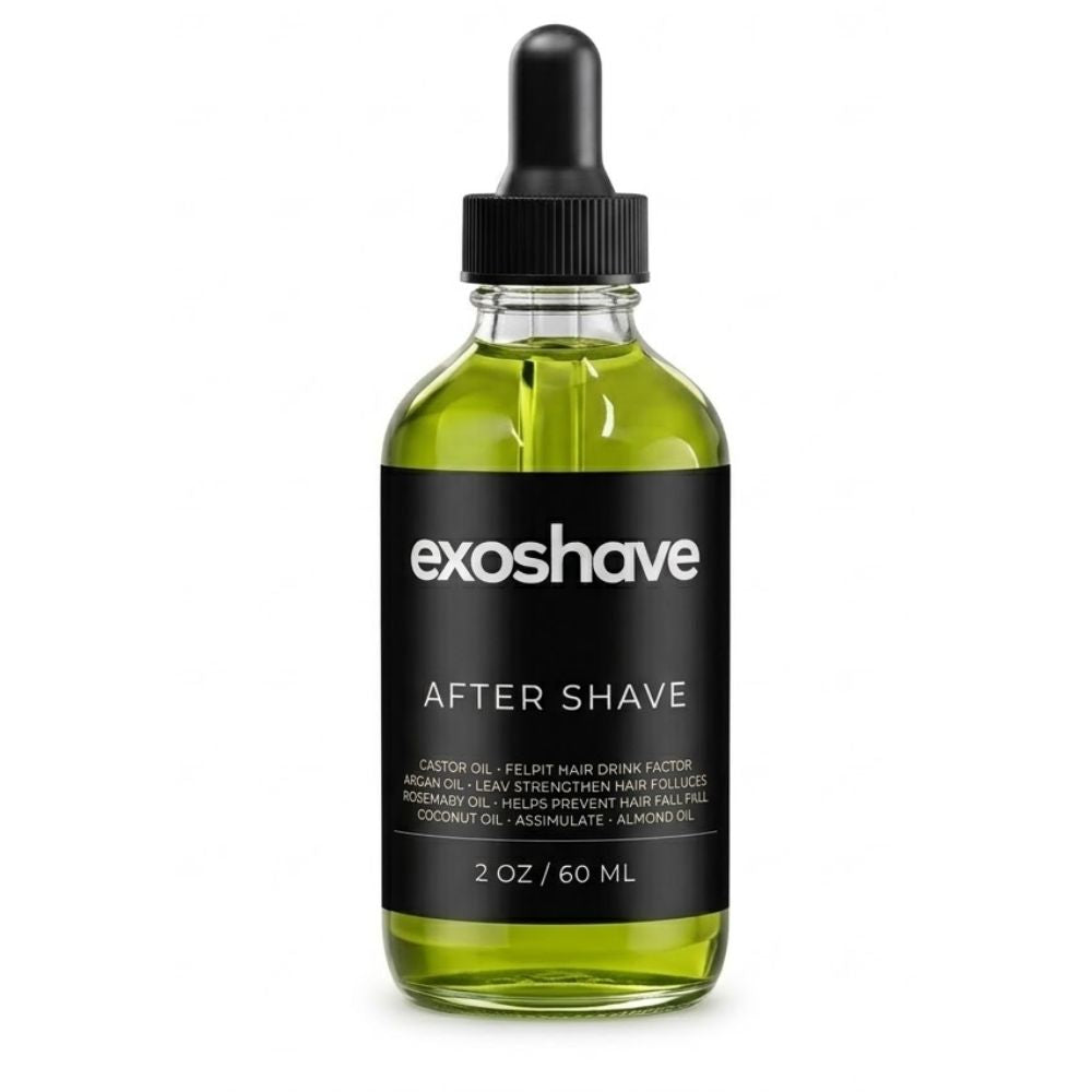 Exoshave After Shave Oil — For Bald Heads